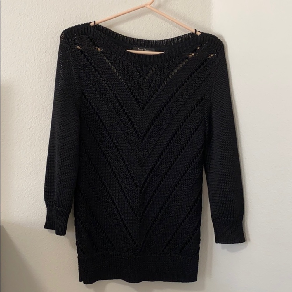 WHBM Crochet Sweater